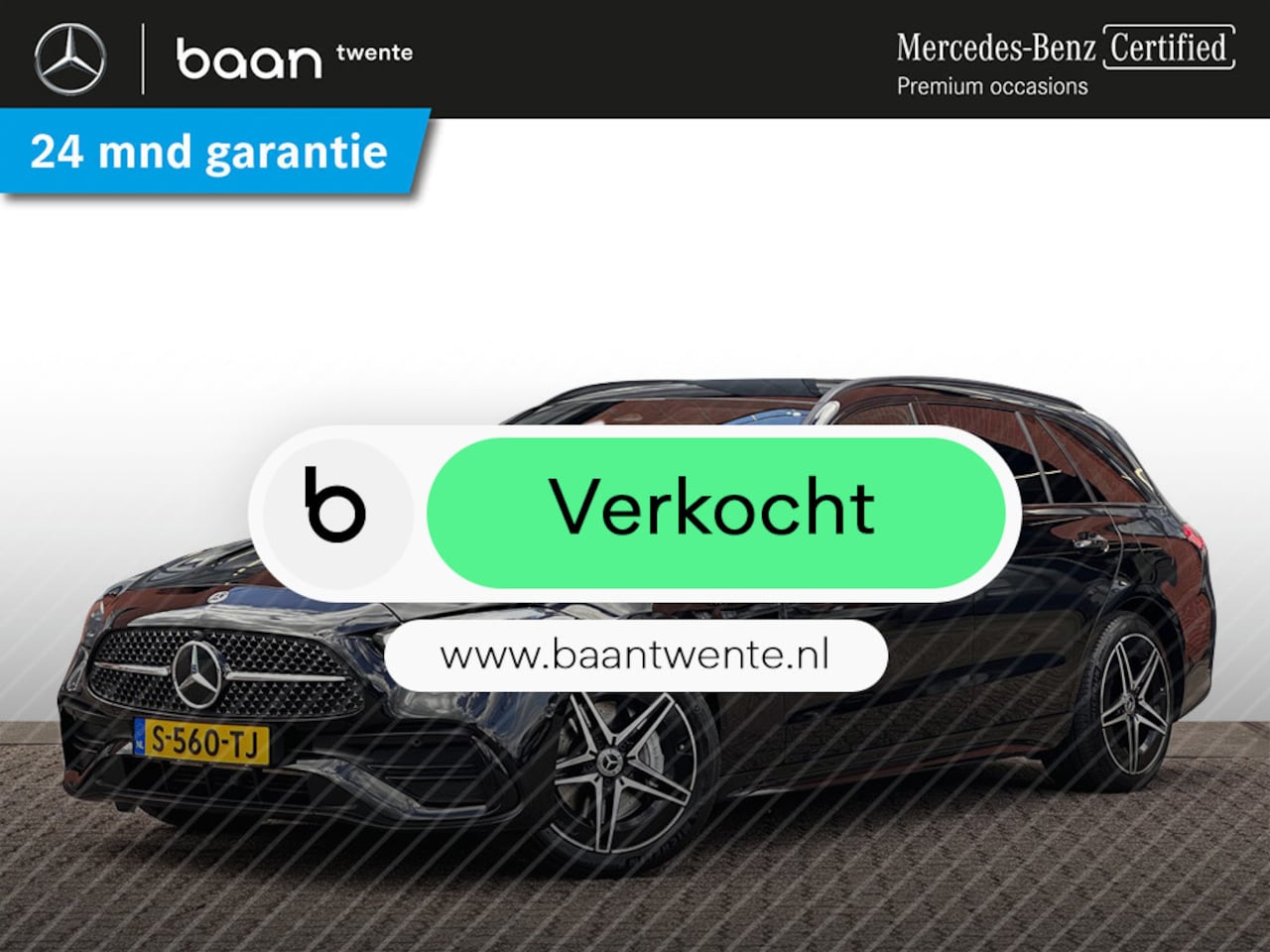 Mercedes-Benz C-klasse Estate - C 300 e AMG Line | Trekhaak | Panoramadak | Apple Carplay | Stoelverwarming | Achteruitrij - AutoWereld.nl