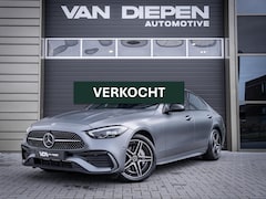 Mercedes-Benz C-klasse - C300 e AMG Line l Dealer O.H l 1e eig l ACC l Sfeerverlicht. l Burmester