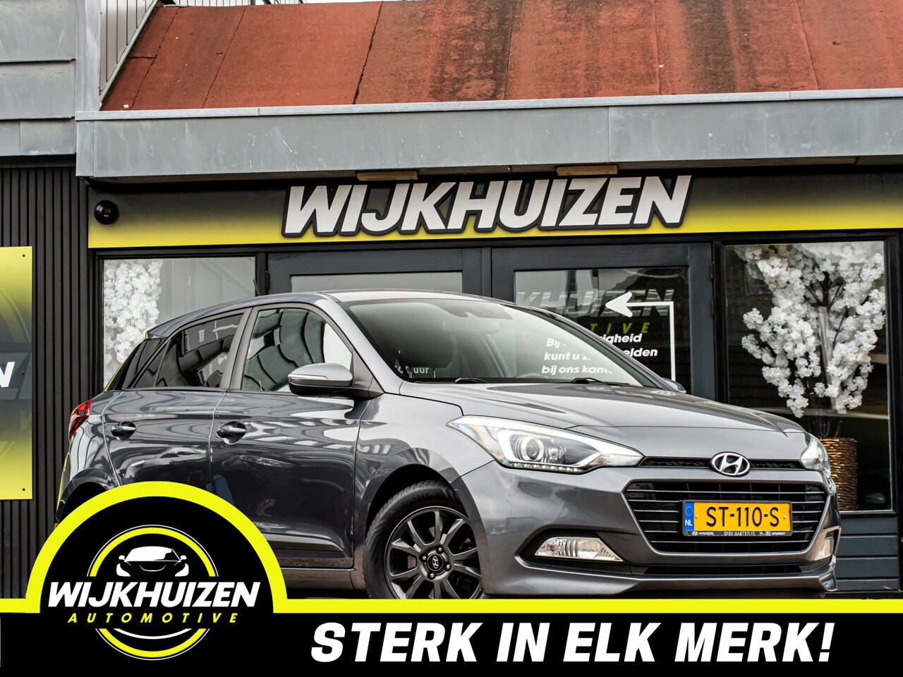 Hyundai i20 - 1.0 T-GDI Black Edition met Led !!! Camera !!! 15 Inch !!! Cruise !!! - AutoWereld.nl