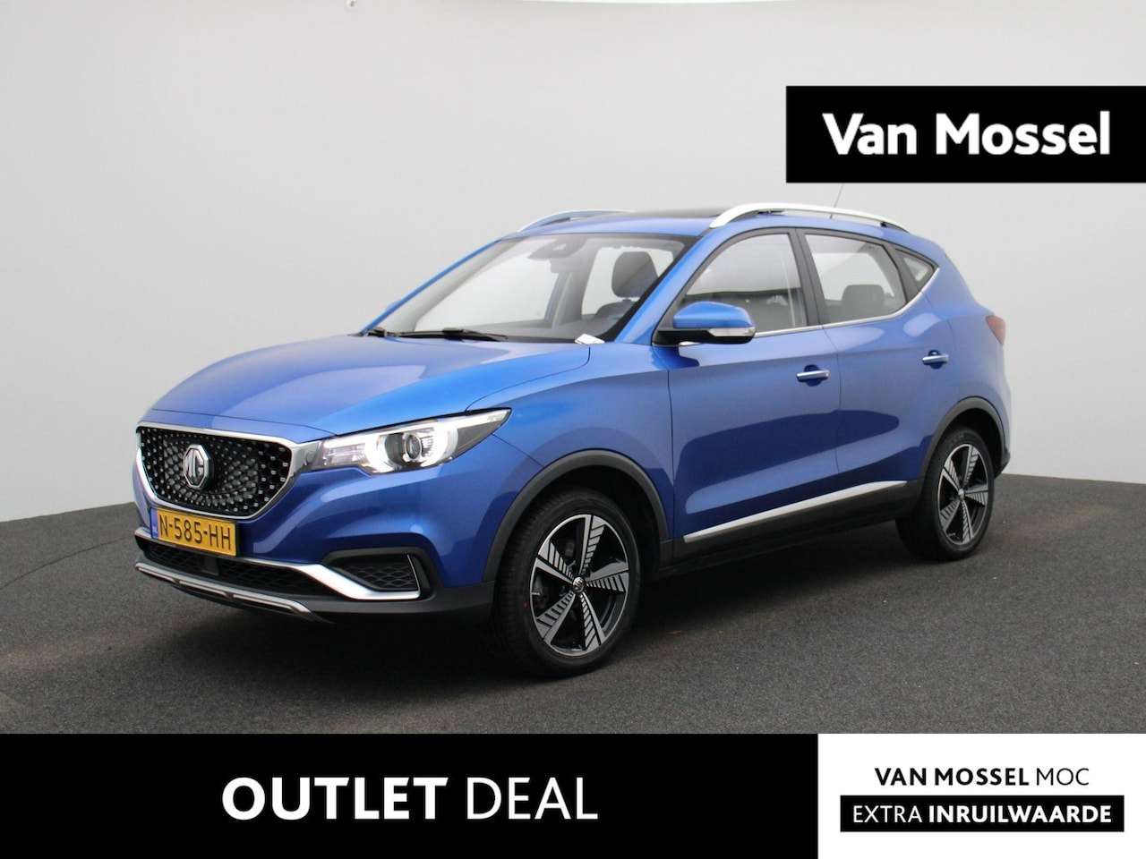 MG ZS - Luxury 45 kWh | Panorama Dak | Adaptieve Cruise Controle | Achteruitrij Camera | Apple Car - AutoWereld.nl