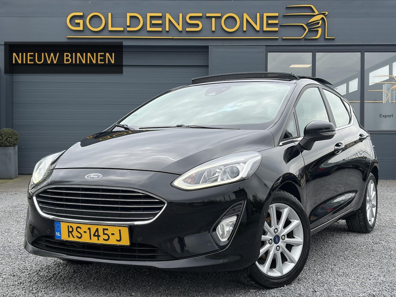 Ford Fiesta - 1.0 EcoBoost Titanium 2e Eigenaar,Pano,Camera,Navi,PDC V+A,Clima,Cruise,Dealer Onderhouden - AutoWereld.nl