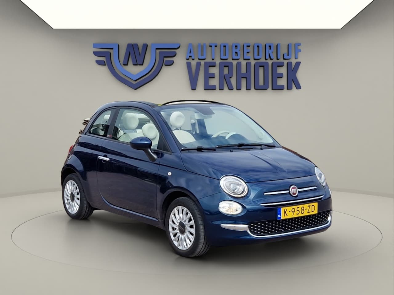 Fiat 500 C - 1.0 Hybrid Dolcevita Cabrio - NL Auto - Cruise Control - AutoWereld.nl
