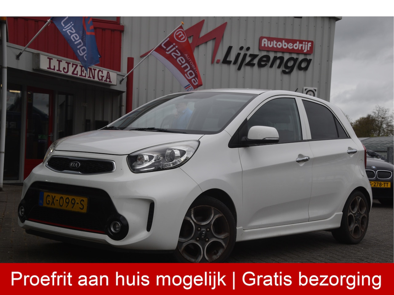 Kia Picanto - 1.2 CVVT SportsLine Keyless | Clima | Cruise | PDC | LMV - AutoWereld.nl