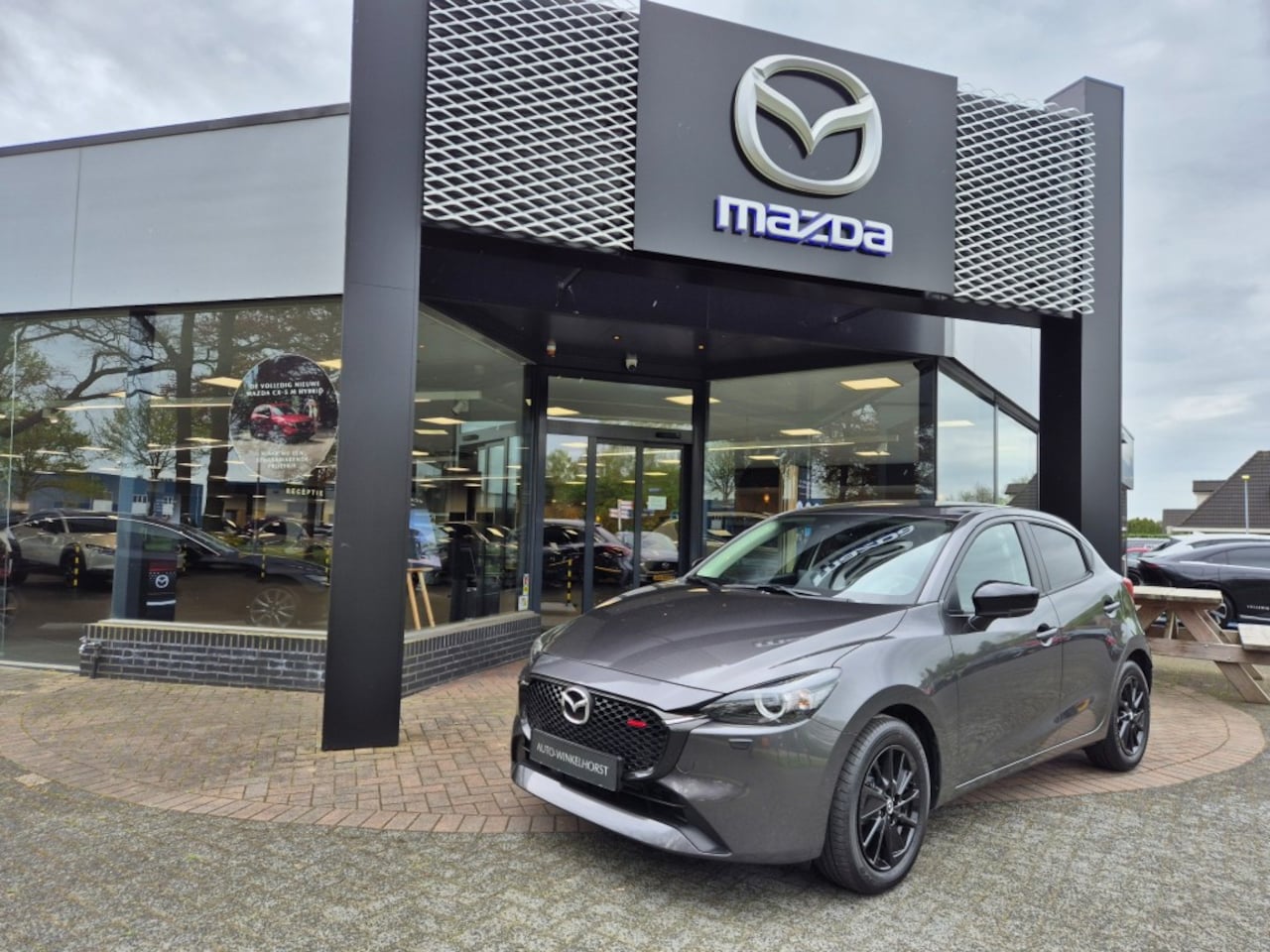 Mazda 2 Hybrid - E- SKYACTIV- G 1.5 90 6AT M-HYBRID HOMURA / Carplay - AutoWereld.nl