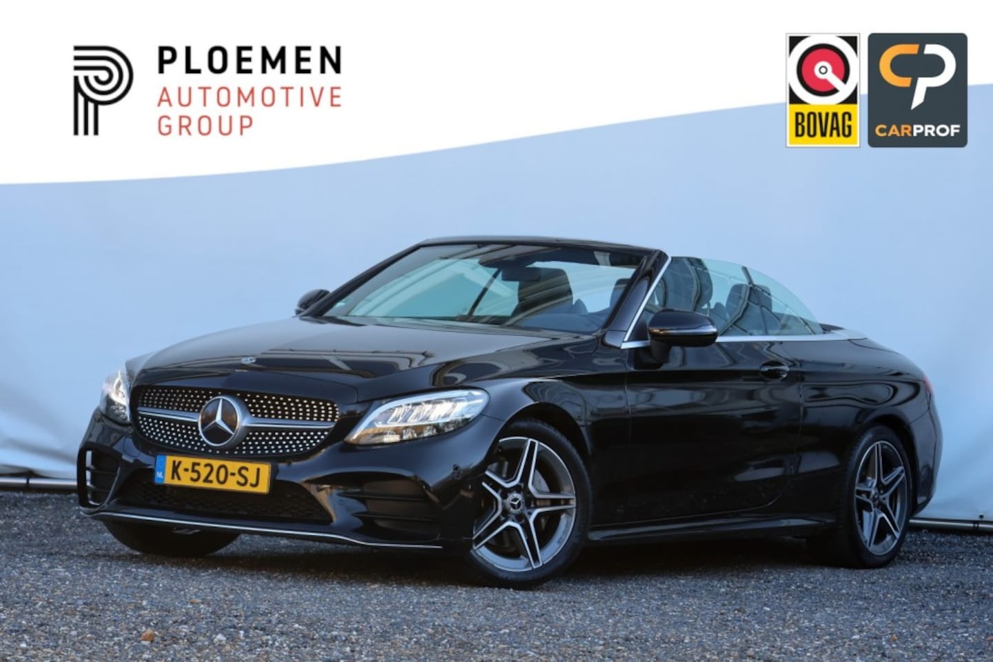 Mercedes-Benz C-klasse Cabrio - 200 Cabrio AMG Line - 183 pk **Airscarf / Leer / Camera - AutoWereld.nl