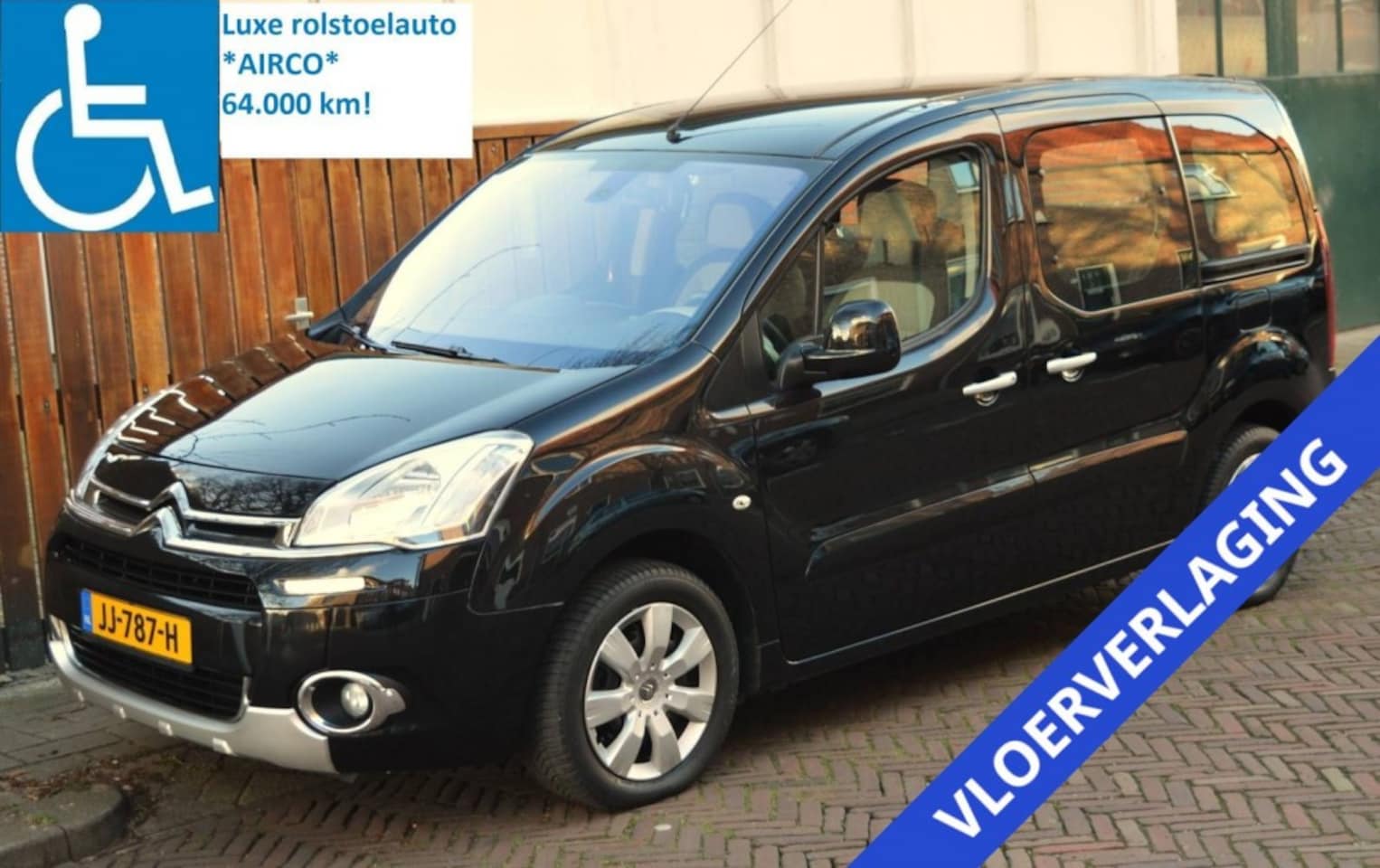 Citroën Berlingo - 1.6 LUXE ROLSTOELAUTO  AIRCO  64.000 km - AutoWereld.nl