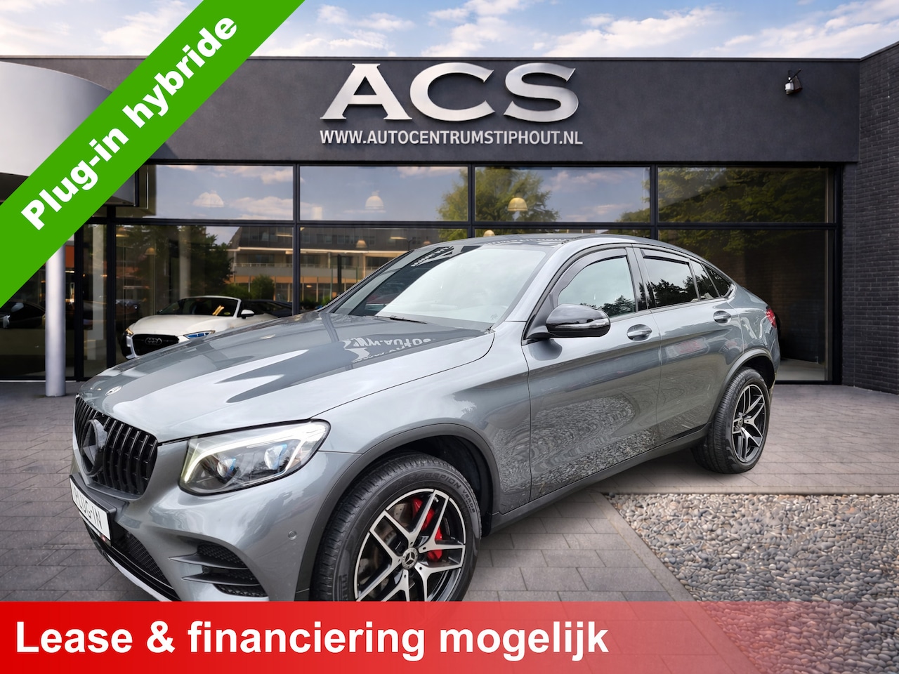 Mercedes-Benz GLC-klasse Coupé - 350e Plug-In 4Matic AMG | 320pk | Super uitvoering | 67dkm | Topstaat! - AutoWereld.nl