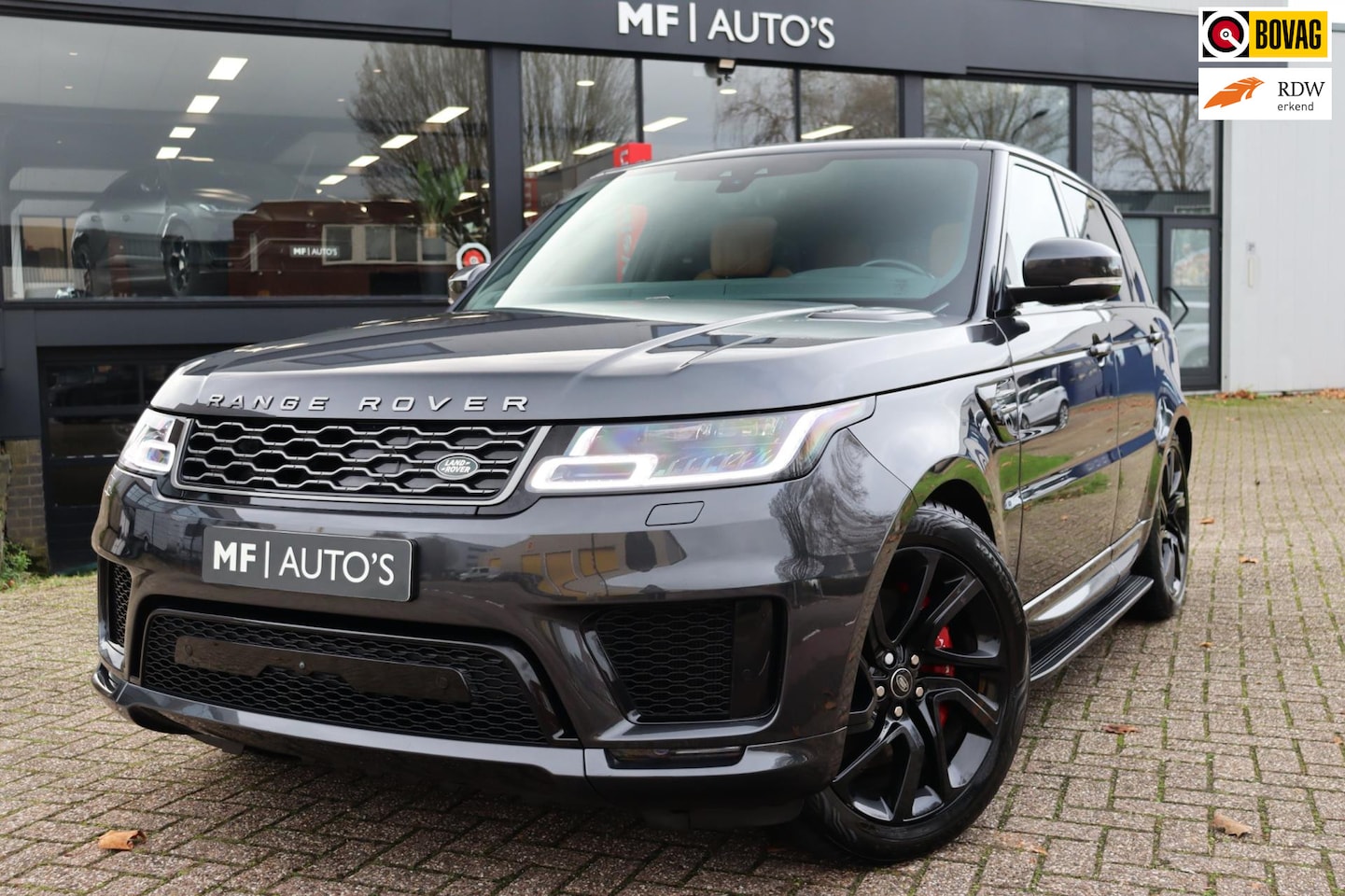 Land Rover Range Rover Sport - P400e HSE Dynamic|Pano|360|Keyless|Luchtvering|Meridian|Matrix Led - AutoWereld.nl