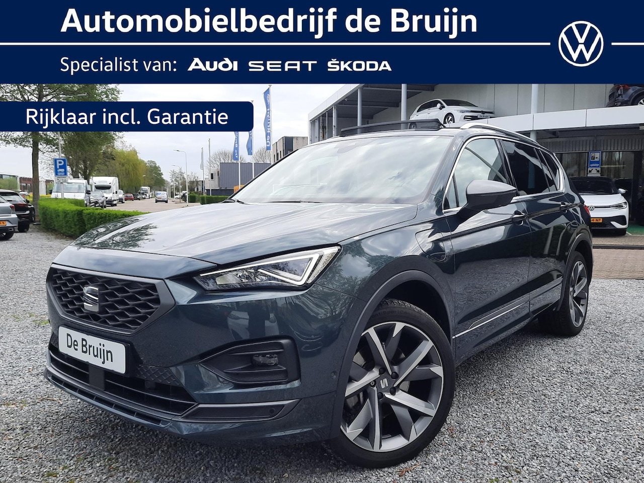 SEAT Tarraco - 1.4 TSI Hybrid FR (Pano,Trekhaak,Leer,Camera) - AutoWereld.nl