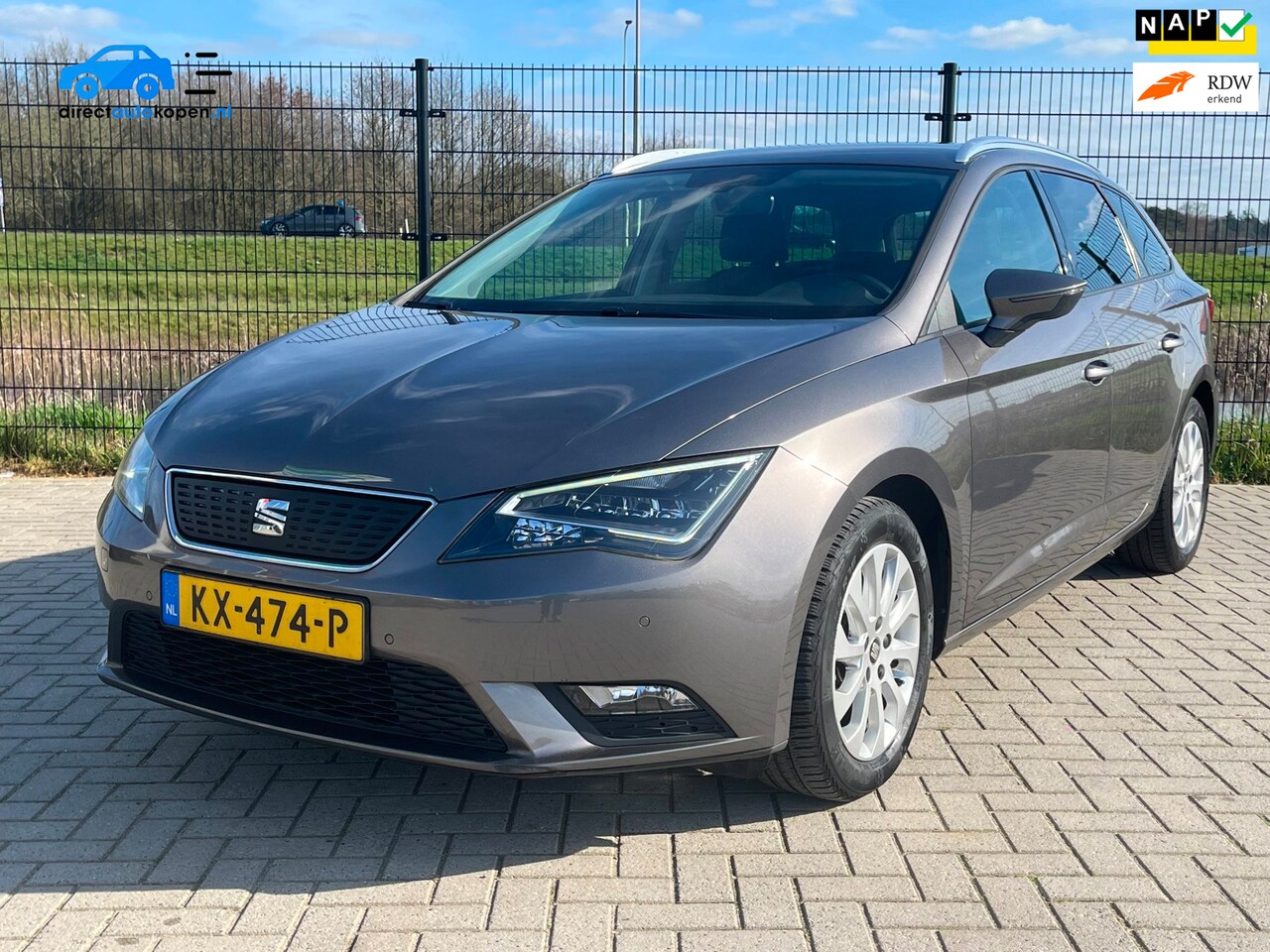 SEAT Leon ST - 1.0 EcoTSI Style Connect | NAVI | Camera | Trekhaak | - AutoWereld.nl