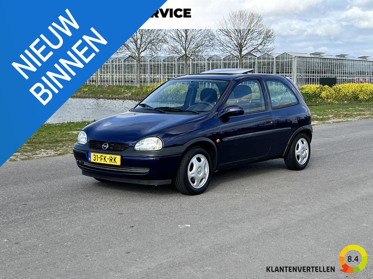 Opel Corsa - 1.2i-16V Strada Cool Schuifdak, met nieuwe APK! - AutoWereld.nl