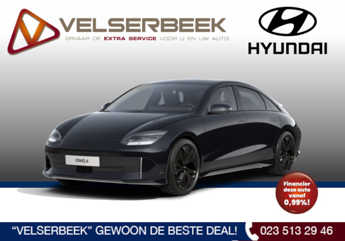 Hyundai IONIQ 6 - Business 77.4 kWh **NIEUW**DIRECT RIJDEN** - AutoWereld.nl