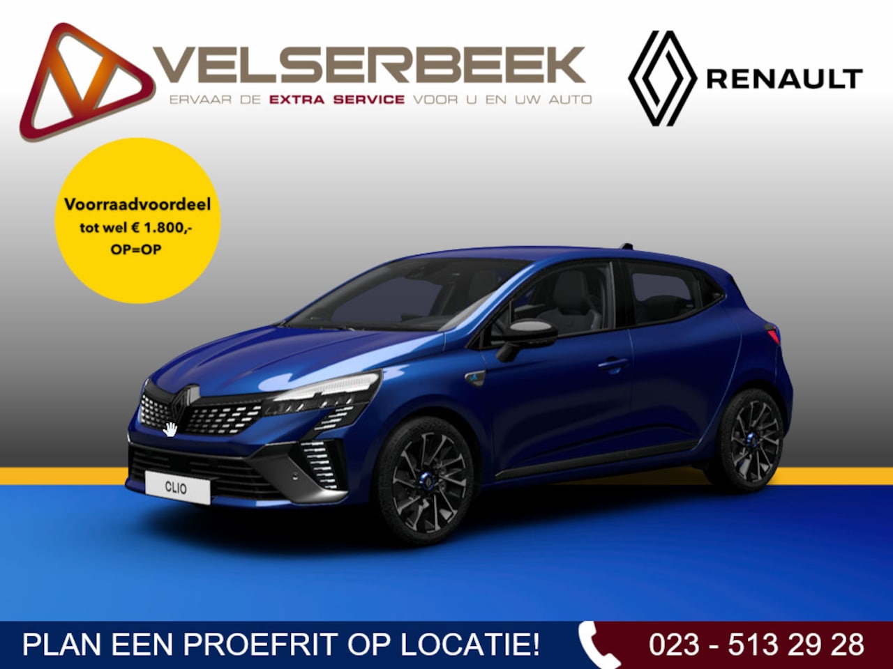 Renault Clio - E-Tech Full Hybrid 145 techno *Direct Rijden* - AutoWereld.nl