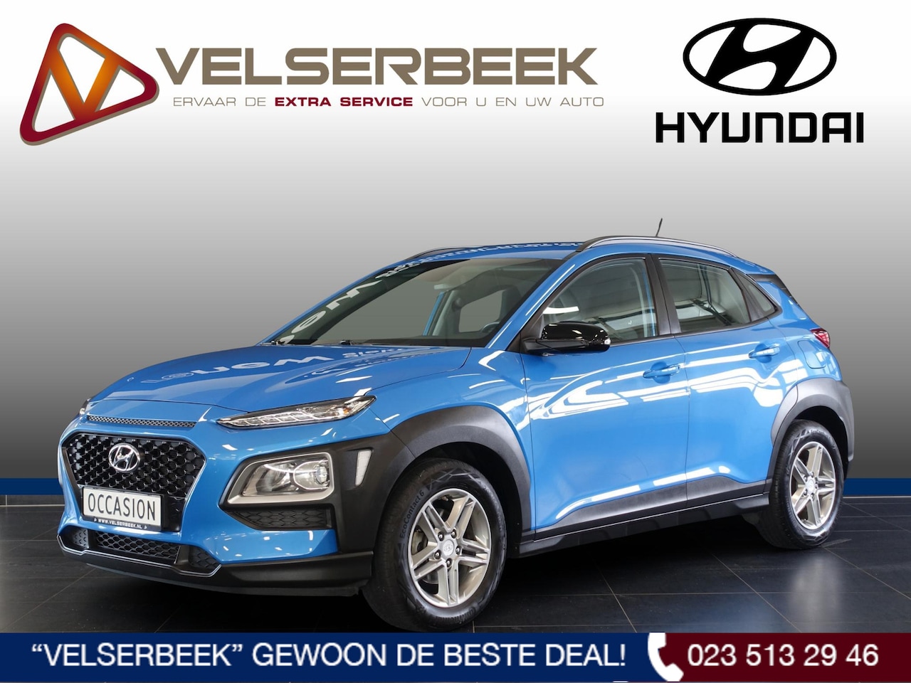 Hyundai Kona - 1.0T Comfort * Trekhaak/LMV/Cruise/Carplay * - AutoWereld.nl