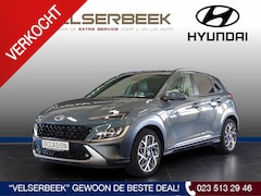 Hyundai Kona - 1.6 GDI HEV Premium * Trekhaak/ACC/Leer/Carplay