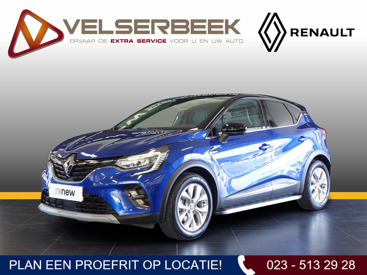 Renault Captur - 1.6 E-Tech Hybrid 145 Intens *Automaat/Carplay* - AutoWereld.nl