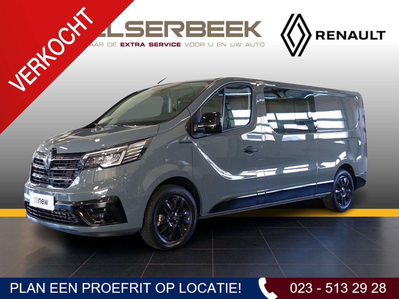 Renault Trafic - 2.0 dCi 170 L2H1 DC Extra *Automaat/Trekhaak/LMV* - AutoWereld.nl