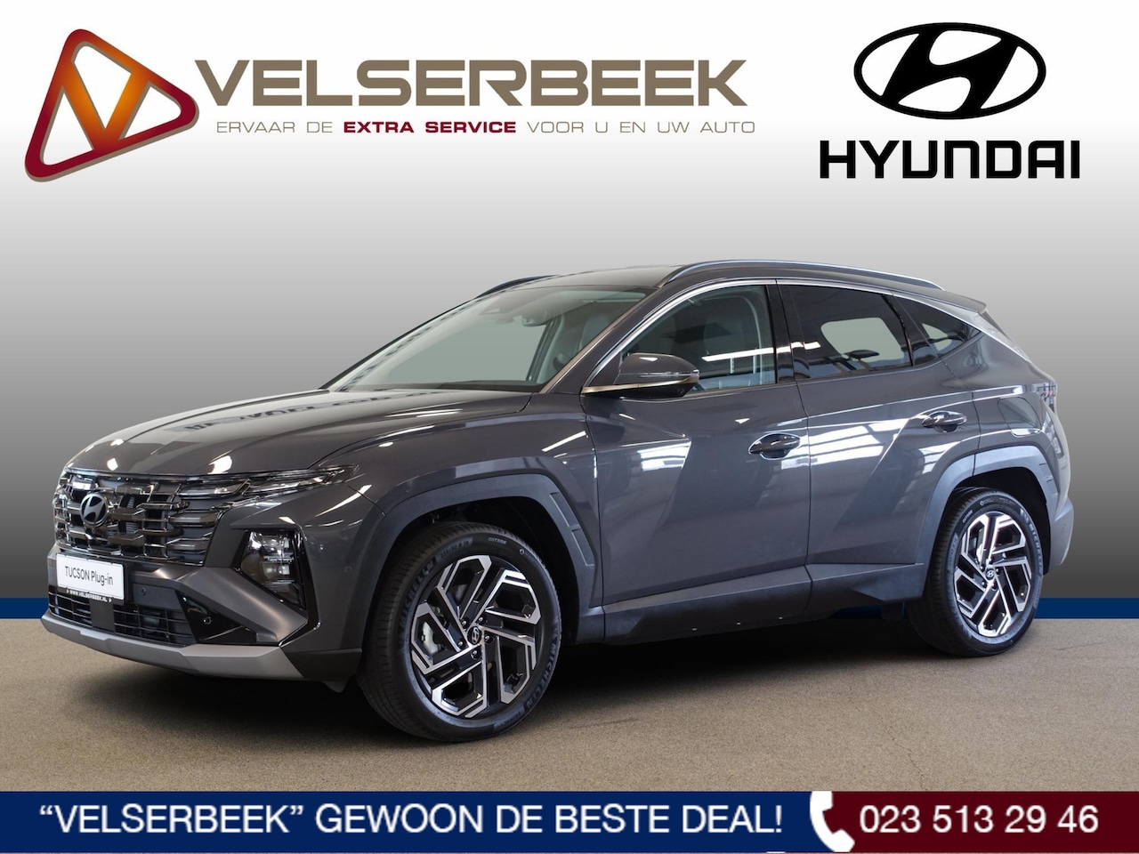Hyundai Tucson - 1.6 T-GDI PHEV Premium 4WD 1.6 T-GDI PHEV Premium 4WD * BTW Auto * - AutoWereld.nl