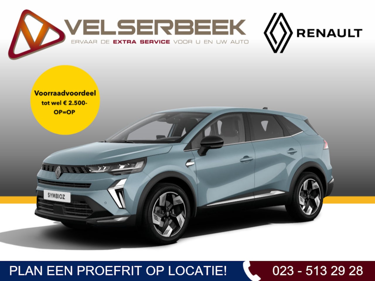 Renault Symbioz - 1.8 E-Tech full hybrid 160 techno *Snel Rijden* - AutoWereld.nl