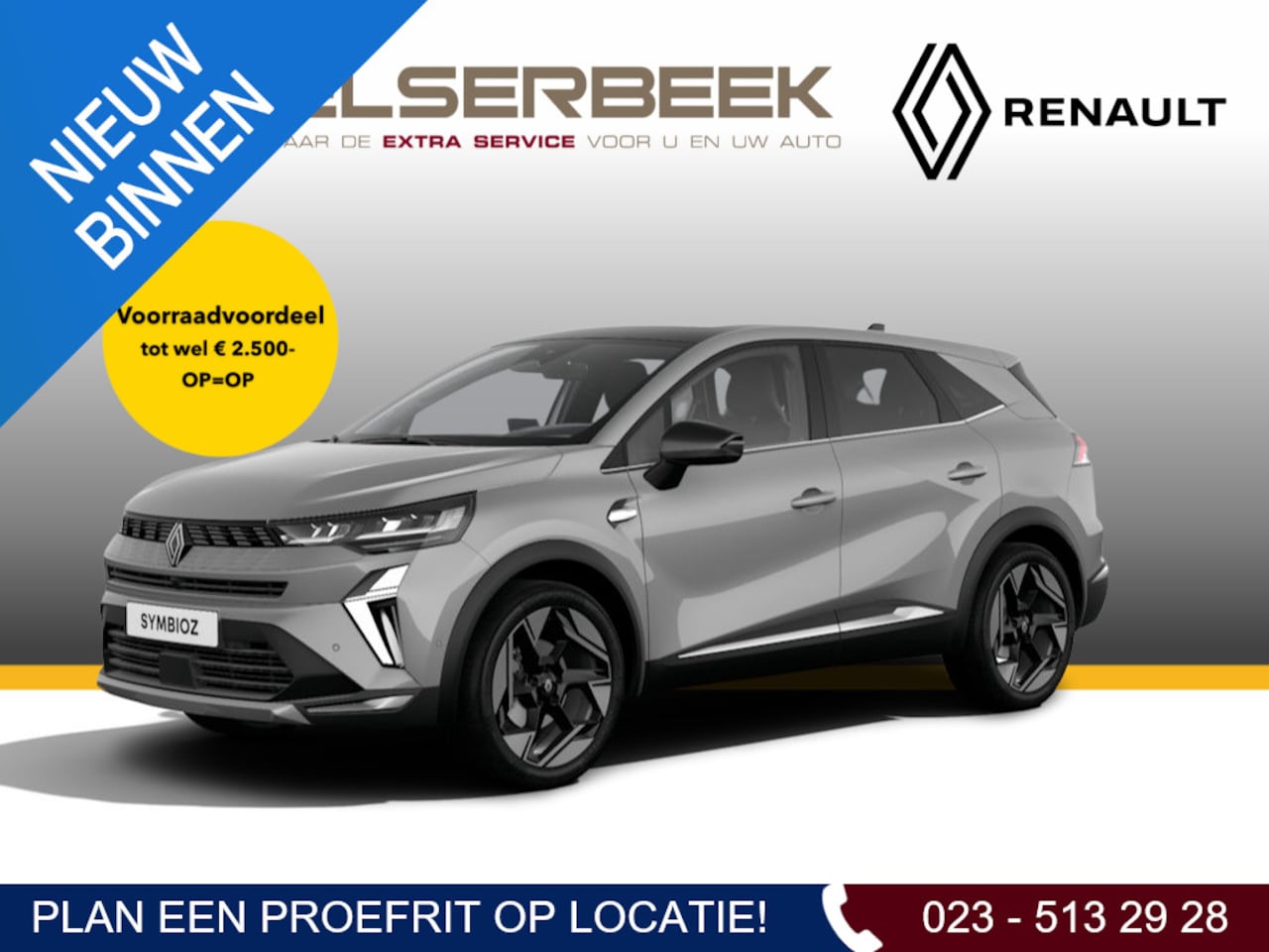 Renault Symbioz - 1.8 E-Tech full hybrid 160 iconic *Uit voorraad leverbaar* - AutoWereld.nl