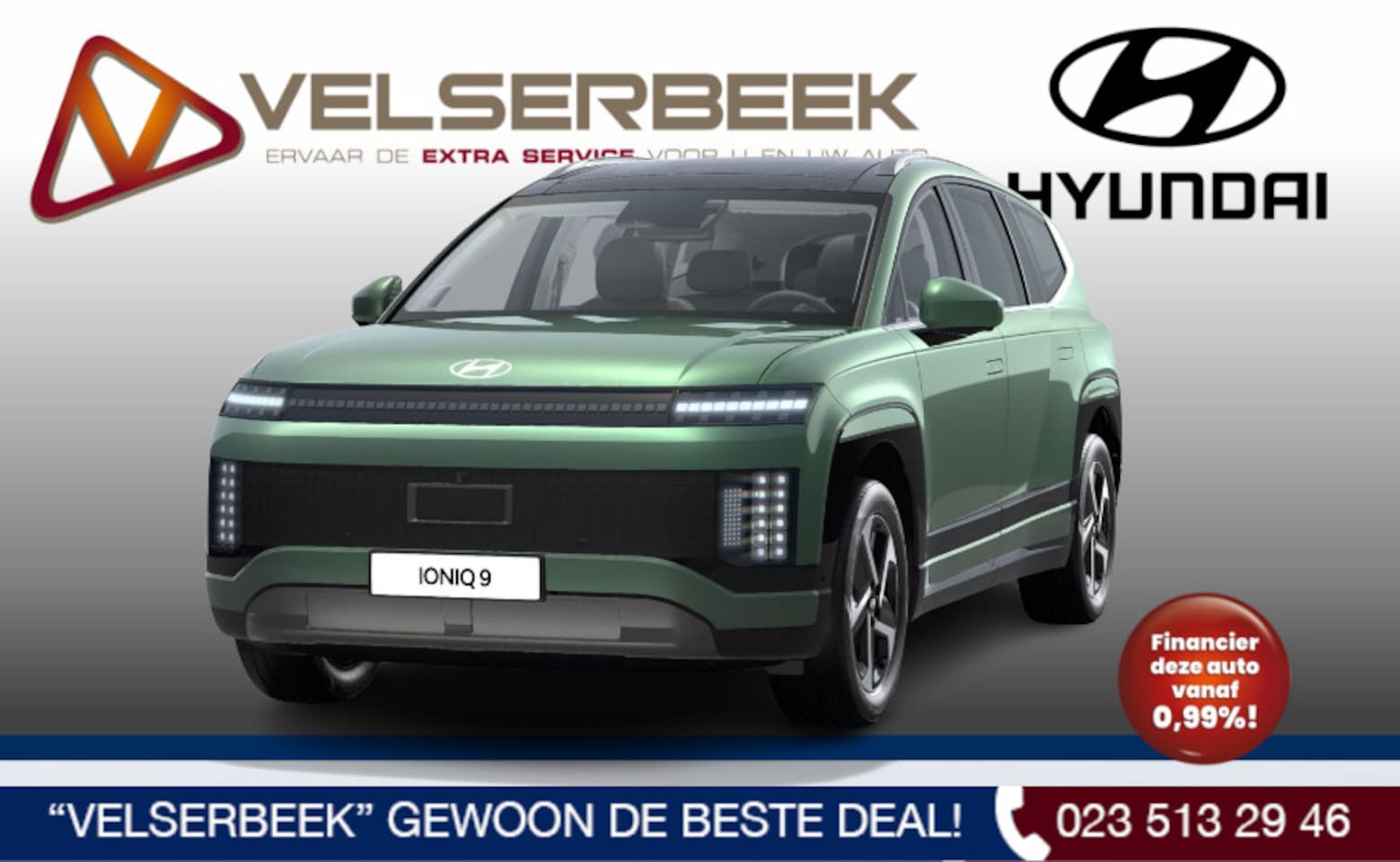 Hyundai IONIQ 9 - Connect+ AWD 7p. 110.3 kWh **DIT JAAR NOG RIJDEN**** - AutoWereld.nl