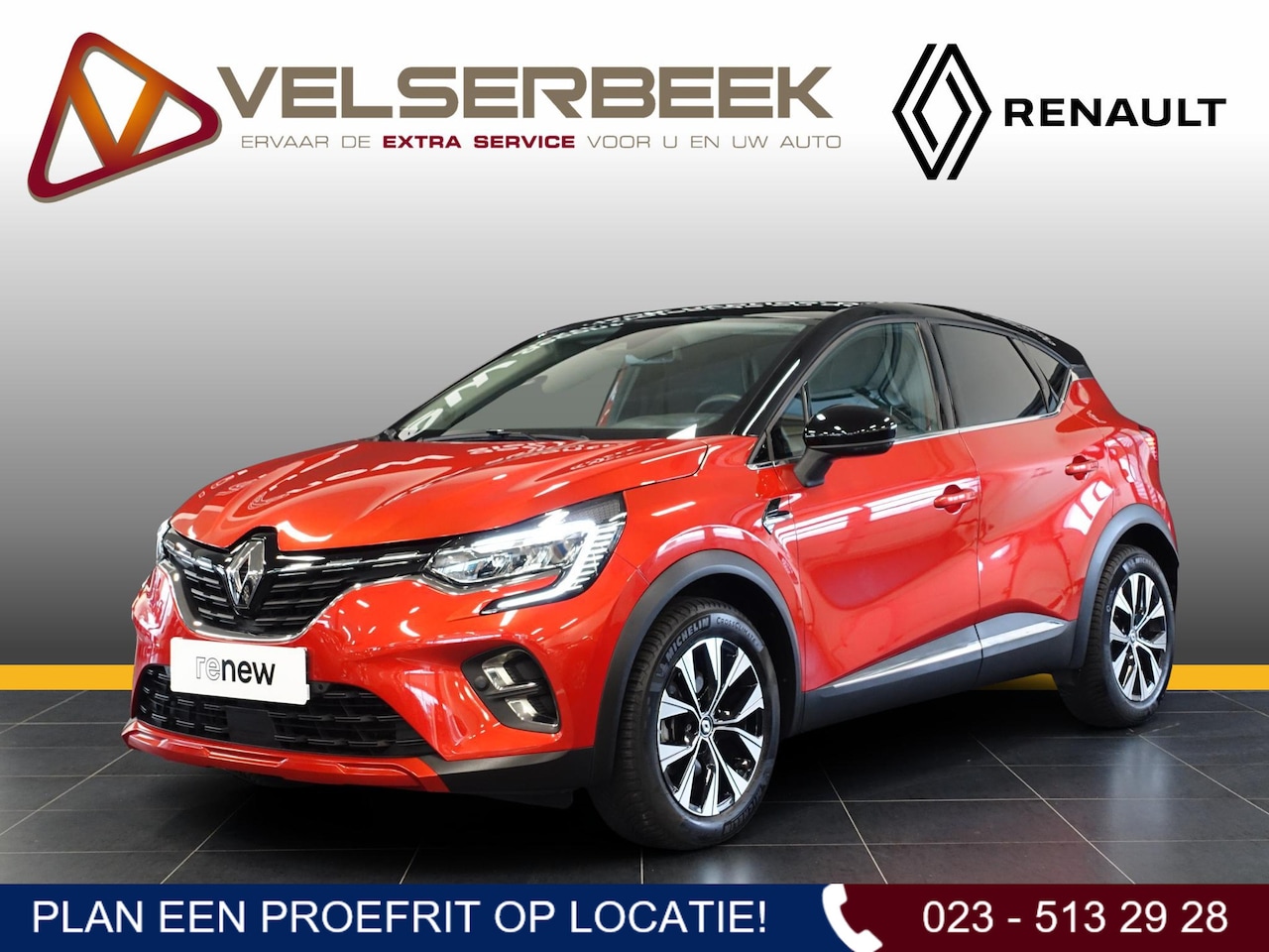 Renault Captur - 1.6 E-Tech full hybrid 145 techno * Automaat * - AutoWereld.nl