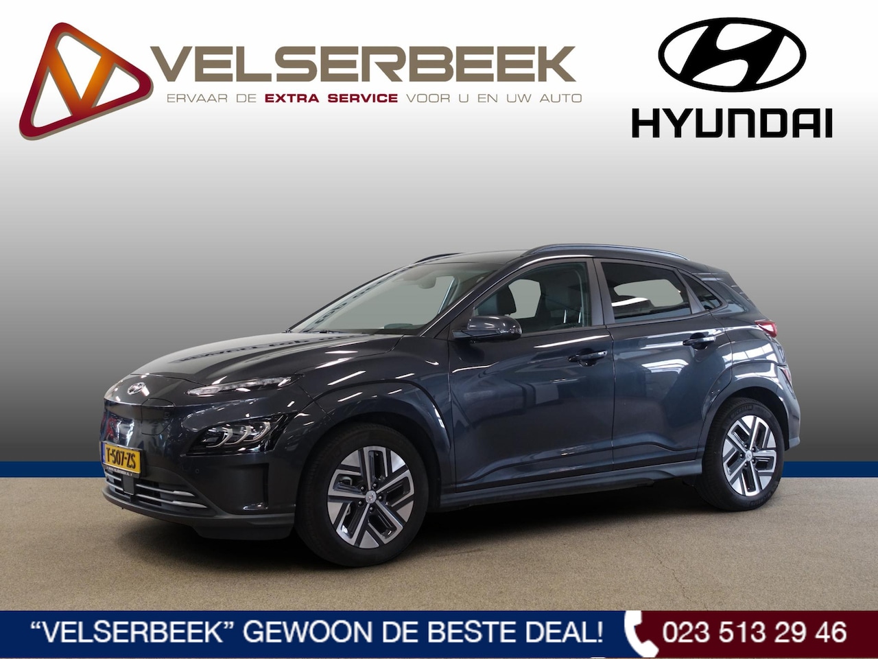 Hyundai Kona Electric - EV Premium 64 kWh *** BTW AUTO *** - AutoWereld.nl