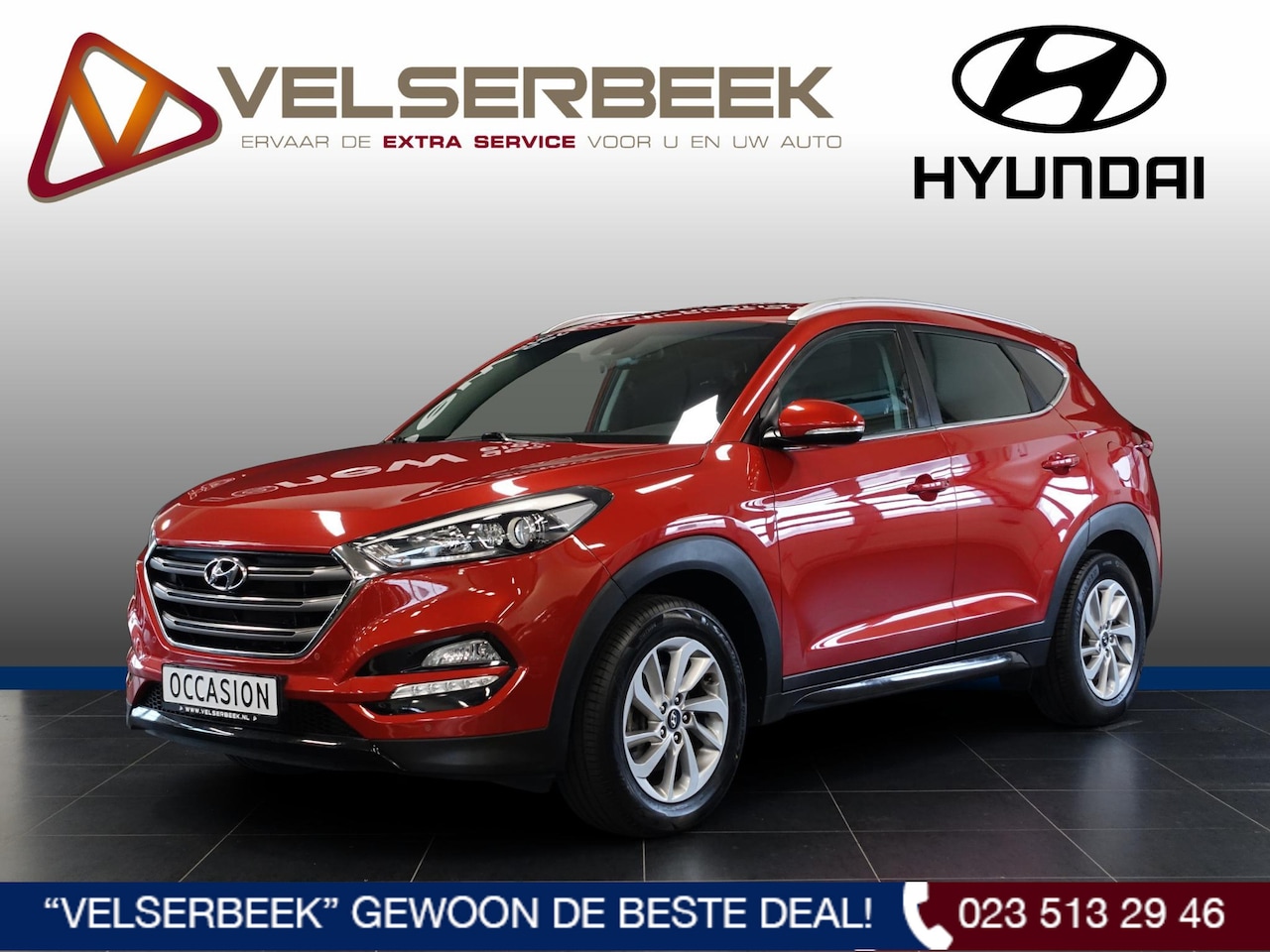 Hyundai Tucson - 1.6 T-GDi Comfort 4WD * Automaat / Trekhaak * - AutoWereld.nl