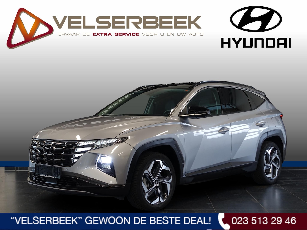 Hyundai Tucson - 1.6 T-GDI PHEV Premium Sky 4WD 1.6 T-GDI PHEV Premium Sky 4WD * 37.531 Km * - AutoWereld.nl