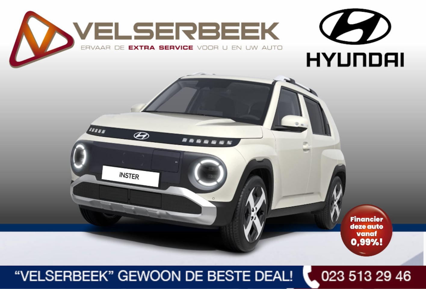 Hyundai Inster - Evolve Sky Plus 49 kWh W&T PACK **NIEUW**DIRECT RIJDEN** - AutoWereld.nl