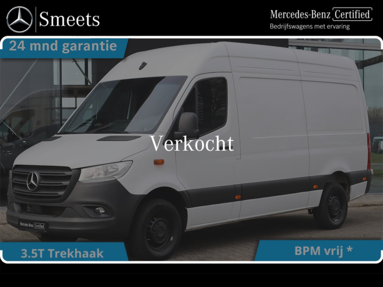 Mercedes-Benz Sprinter - 317 CDI L2H2 FACEL. 3.5T TREKHAAK - AutoWereld.nl