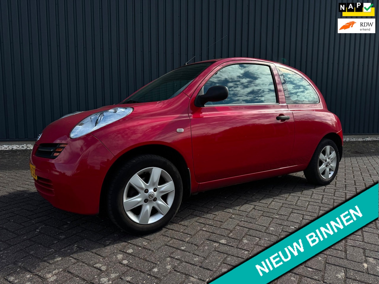 Nissan Micra - 1.2 Visia 1.2 Visia ( AIRCO + STUURBEKRACHTIGING ) - AutoWereld.nl