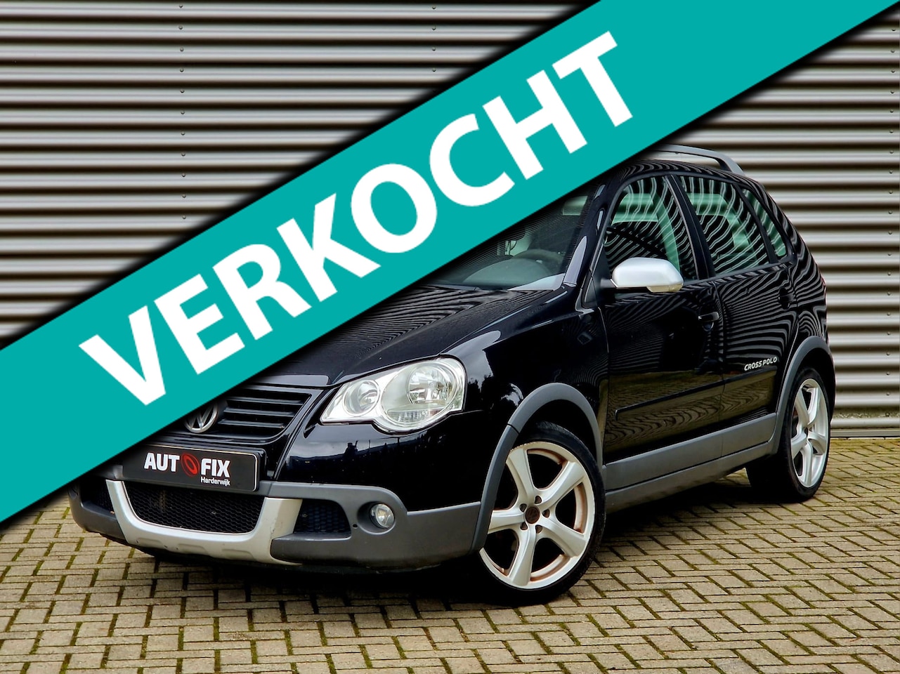 Volkswagen Polo - 1.4-16V Cross 5drs / Airco / BBS / Zwart - AutoWereld.nl