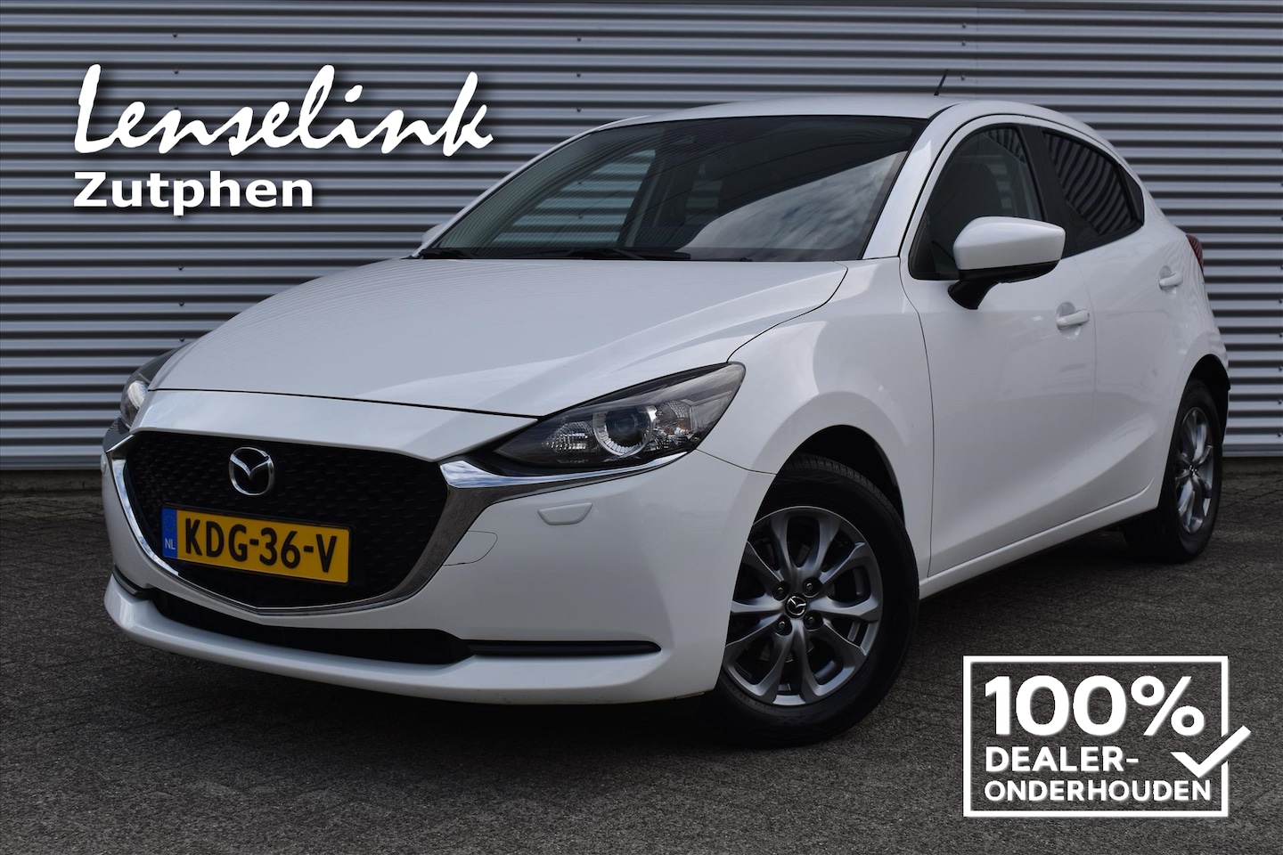 Mazda 2 - 1.5 SKYACTIV-G 90PK Comfort AUTOMAAT | Navigatie | Stoel verwarming | Apple carplay | Rijk - AutoWereld.nl