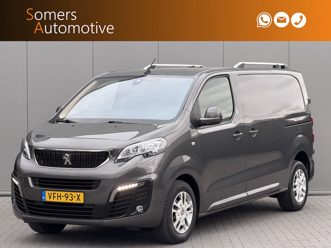 Peugeot Expert - 2.0 BlueHDI 180 Asphalt | 2x Schuifdeur 3 Zitpl. | Apple CarPlay | 360 Camera - AutoWereld.nl
