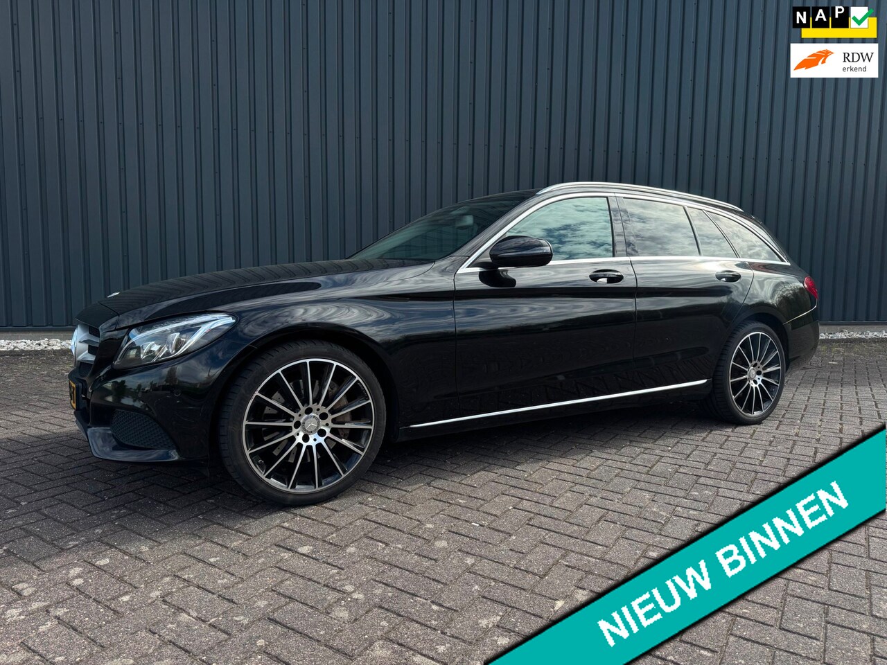 Mercedes-Benz C-klasse Estate - 350 e Lease Edition 350 e Lease Edition ( VOL LEDER + STOELVERWARMING ) - AutoWereld.nl