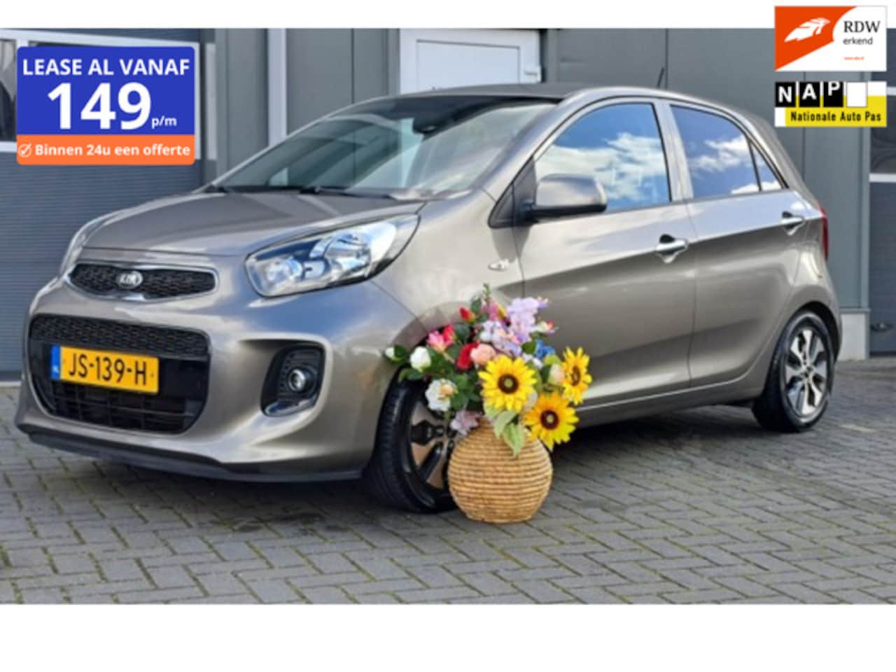 Kia Picanto - 1.0 CVVT ComfortPlusLine Navigator 1.0 CVVT ComfortPlusLine Navigator - AutoWereld.nl