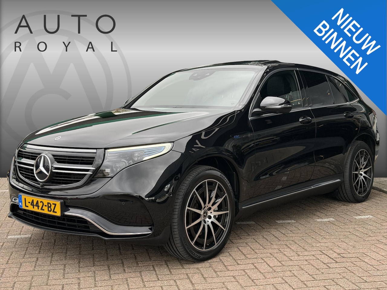 Mercedes-Benz EQC - 400 4MATIC Premium Plus 80 kWh AMG LINE | BURMESTER | HEADUP DISPLAY DODEHOEK DETECTIE | N - AutoWereld.nl