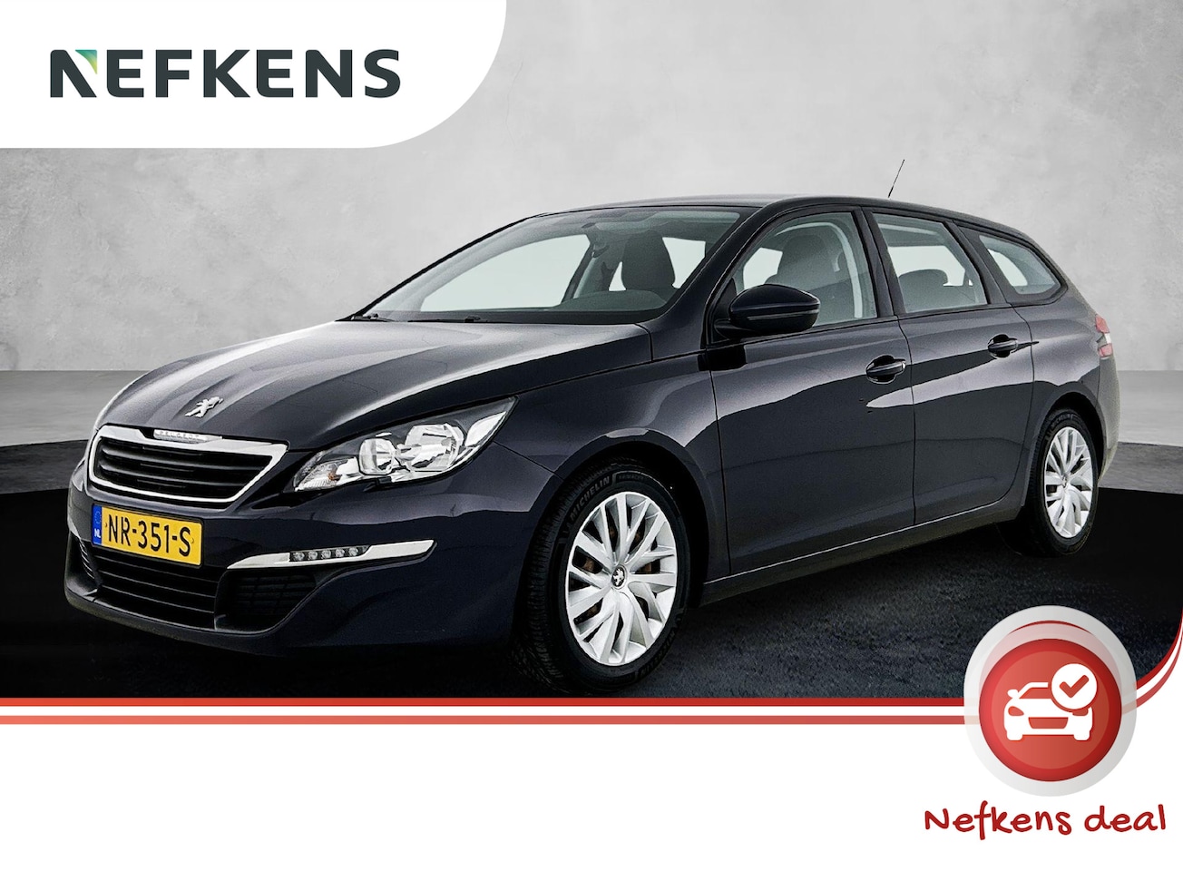 Peugeot 308 SW - 1.2 Blue Lease 110pk | Gereserveerd | Navigatie | Airco | Cruise Control | Bluetooth | - AutoWereld.nl