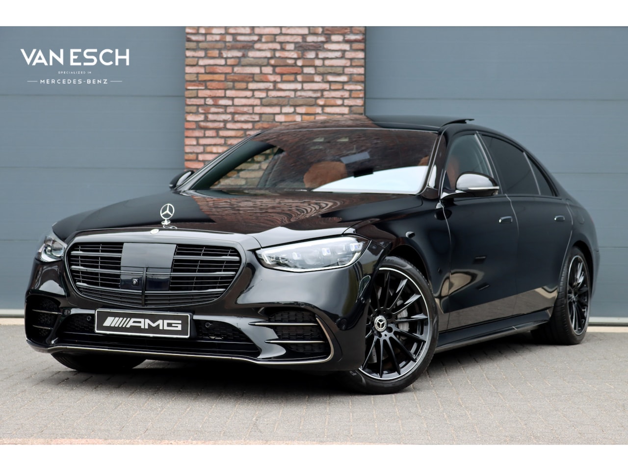 Mercedes-Benz S-klasse - 580 e 4MATIC Lang AMG Line | Airmatic | Distronic+ | Chauffeurspakket | Memory | Stoelvent - AutoWereld.nl