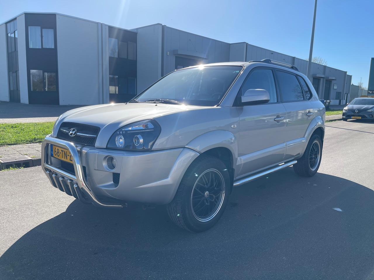 Hyundai Tucson - 2.0i Dynamic Cross BJ 2006 AIRCO Goed onderhouden Trekhaak - AutoWereld.nl