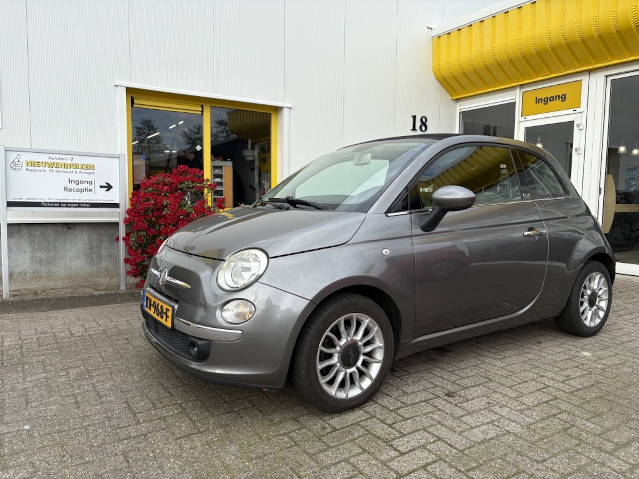 Fiat 500 C - 0.9 TwinAir Lounge Cabrio Airco - AutoWereld.nl