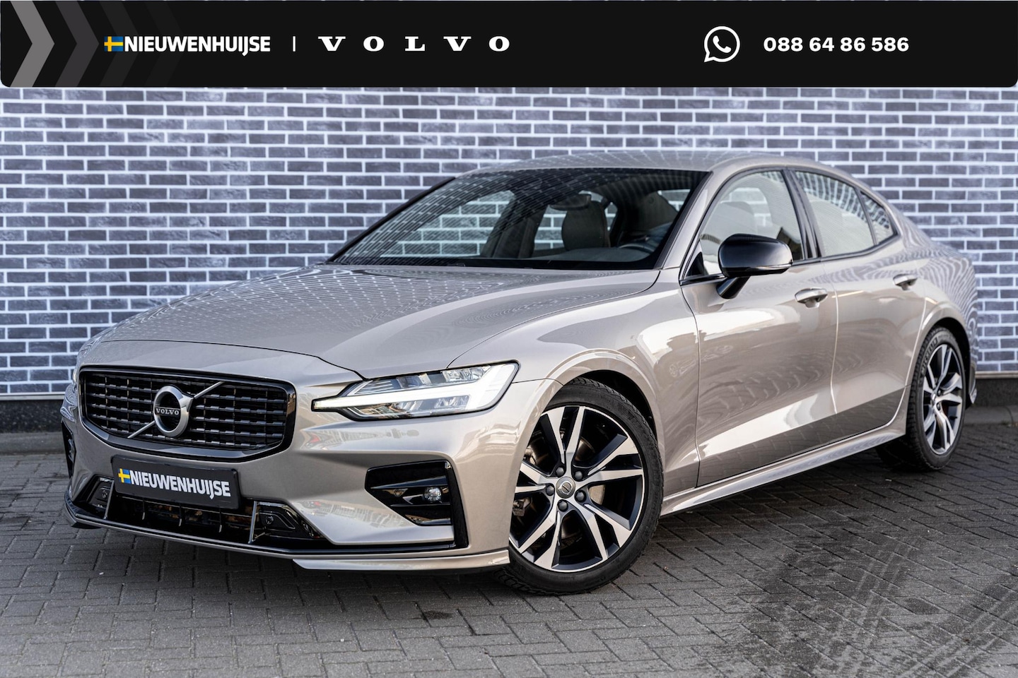 Volvo S60 - 2.0 B3 R-Design | Adaptive cruise control | Navigatie | Apple Carplay / Android Auto | Spo - AutoWereld.nl