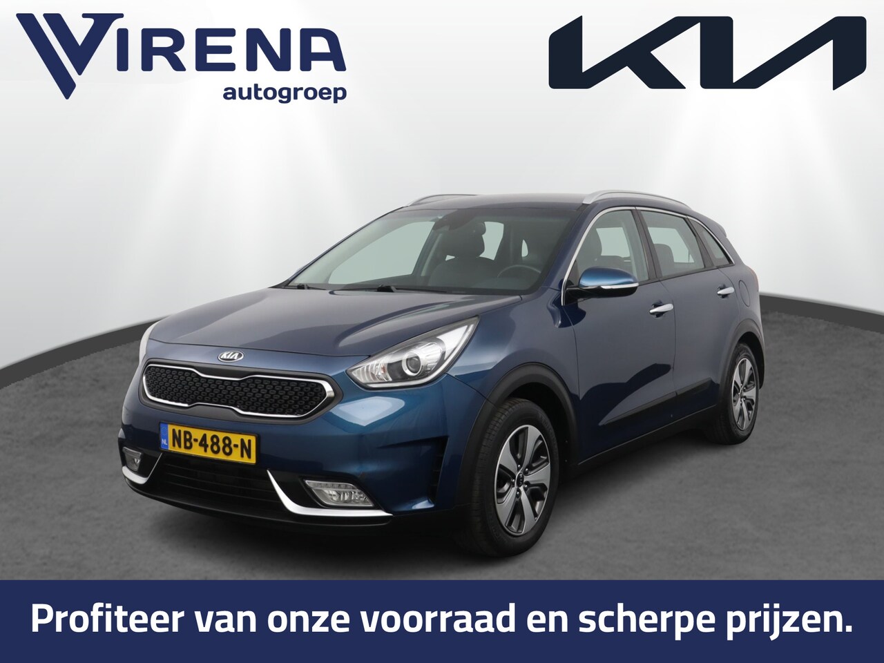 Kia Niro - 1.6 GDi Hybrid First Edition - Trekhaak - Cruise Control - Navigatie - Apple CarPlay/Andro - AutoWereld.nl