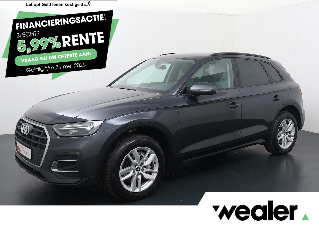 Audi Q5 - 50 TFSI e Pro Line | 299 PK | SoH 100% | Automaat | Adaptive cruise control | Lederen bekl - AutoWereld.nl