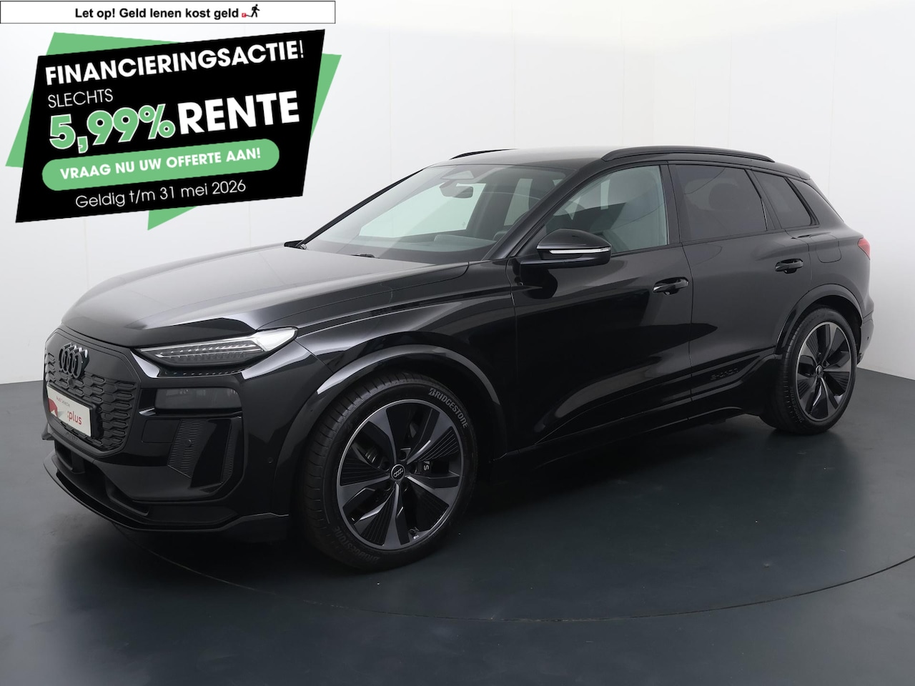 Audi Q6 SQ6 e-tron - Quattro 100 kWh | 490 PK | SoH 97% | Automaat | Luchtvering | B&O geluidssysteem | Head-up - AutoWereld.nl