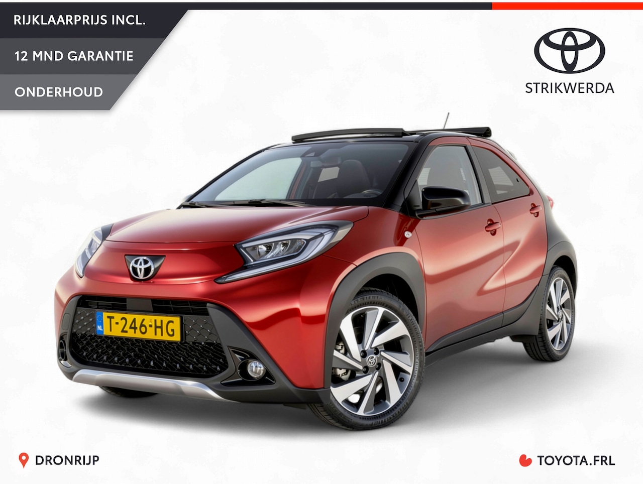 Toyota Aygo X - 1.0 VVT-i MT Envy | JBL | Elektrisch vouwdak | Half-leer | ACC | Camera | Navi | Climate c - AutoWereld.nl