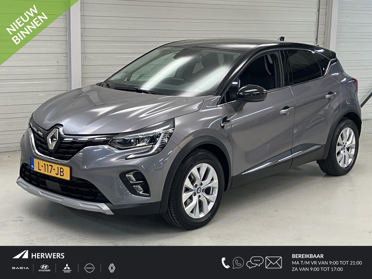Renault Captur - 1.6 E-Tech Plug-in Hybrid 160 Intens / Automaat / NL auto / Dealer onderhouden - AutoWereld.nl