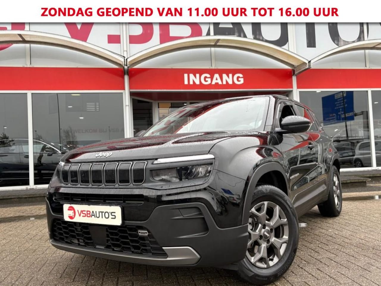 Jeep Avenger - 1.2 LONGITUDE HALF-LEER NAVI CARPLAY CAMERA AIRCO LMV PDC - AutoWereld.nl