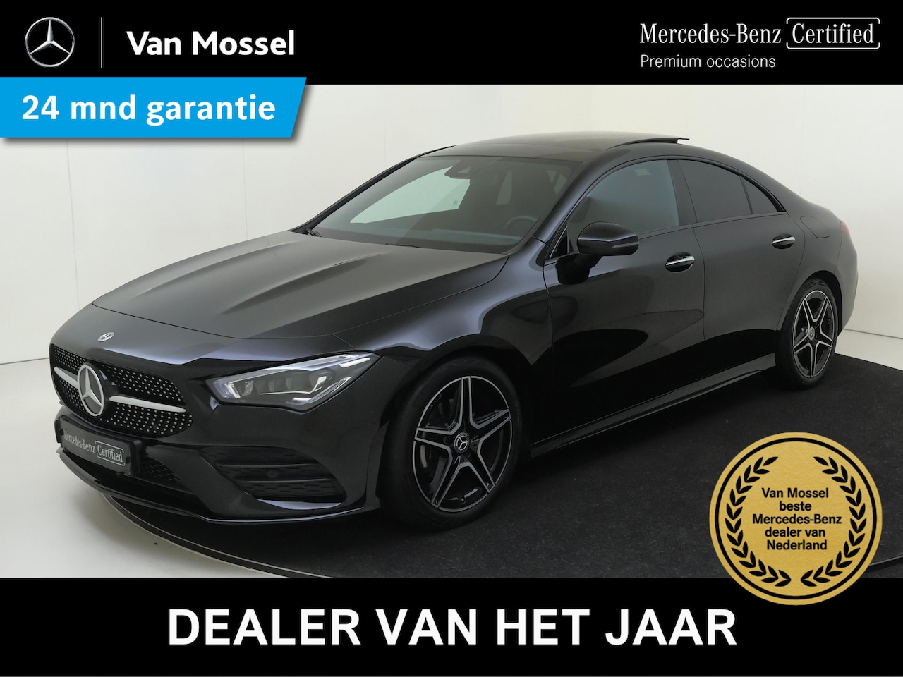 Mercedes-Benz CLA-Klasse - 180 Business Line / Panoramadak/ Night/ 18 inch/ Sfeerverlichting - AutoWereld.nl